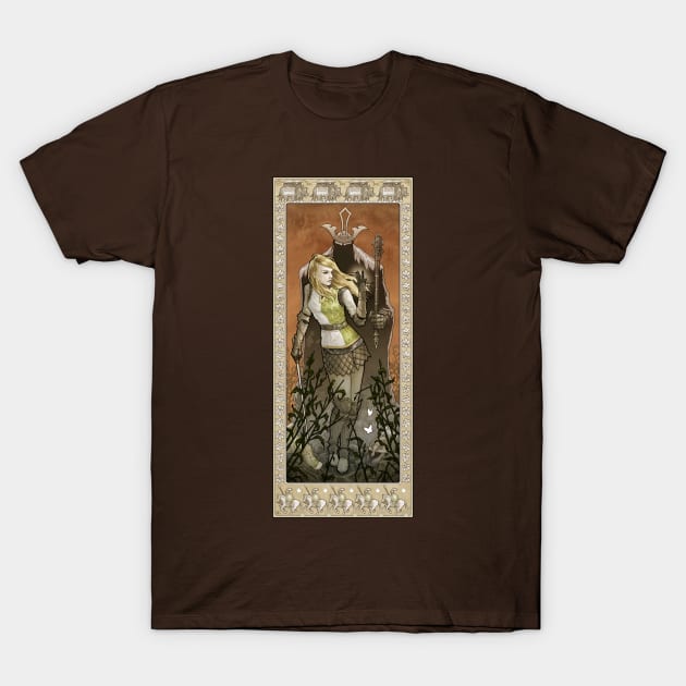 Shieldmaiden T-Shirt by paintedmonk